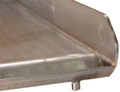 16" x 18" Stainless Steel Comal Flat Top Cooking Griddle Pack of 2 M85458