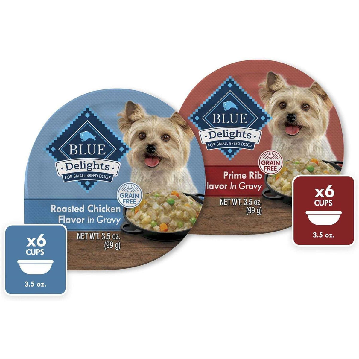 Grain-Free Chicken Wet Dog Food Variety Pack A56419