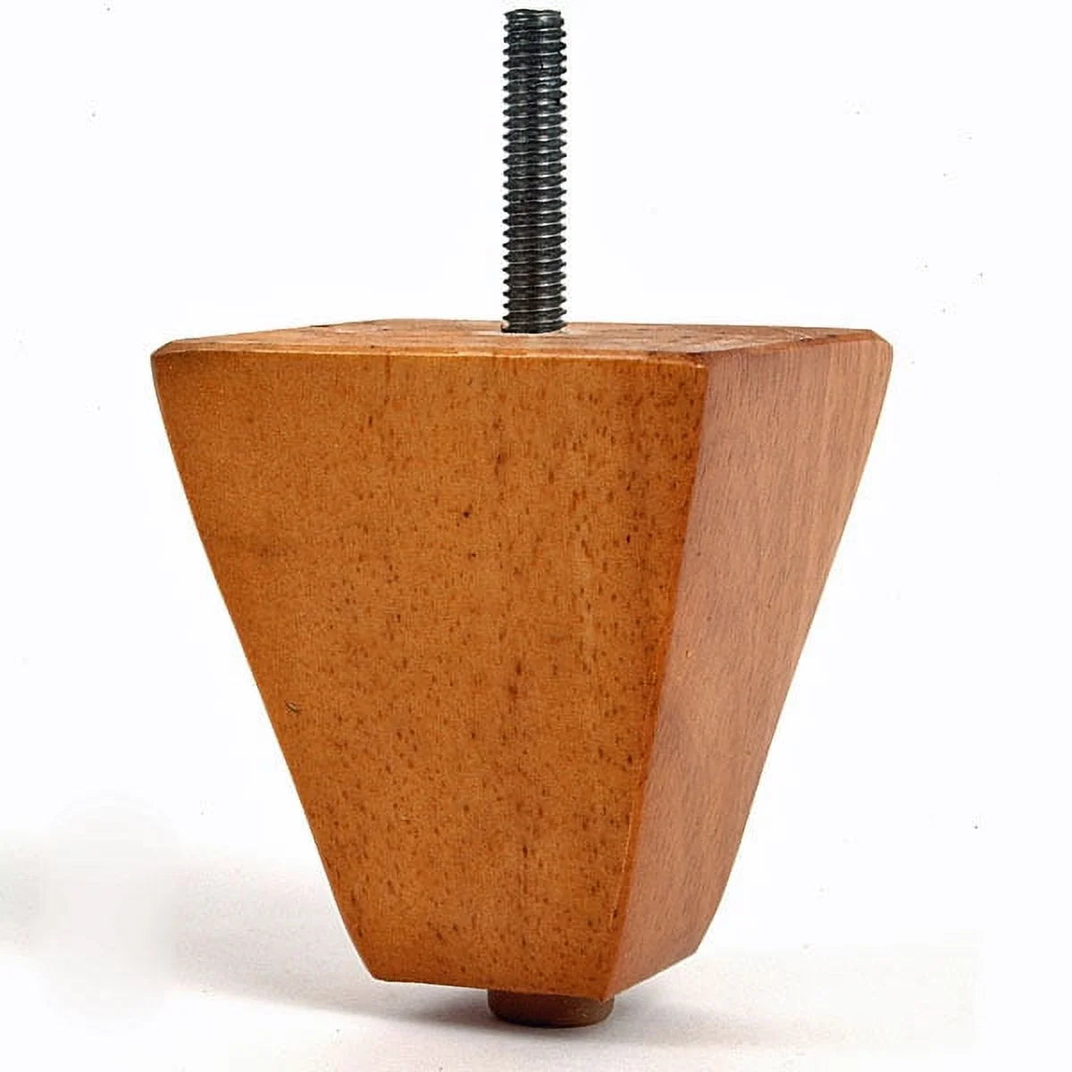 Maple Finish Pyramid Sofa Leg, Set of 4 O6089