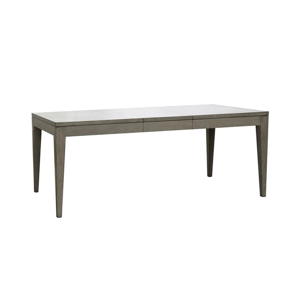 Contemporary Wood Dining Table in Dove Gray P213