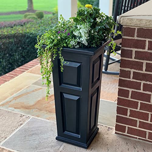 Black 16x16 Planter Q9092