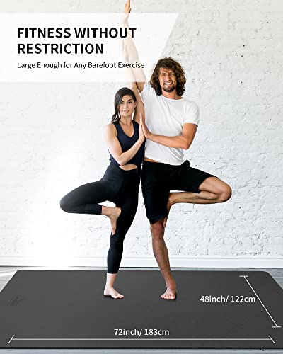 Large Yoga Mat 6'x 4' 1/4 inch Z793798