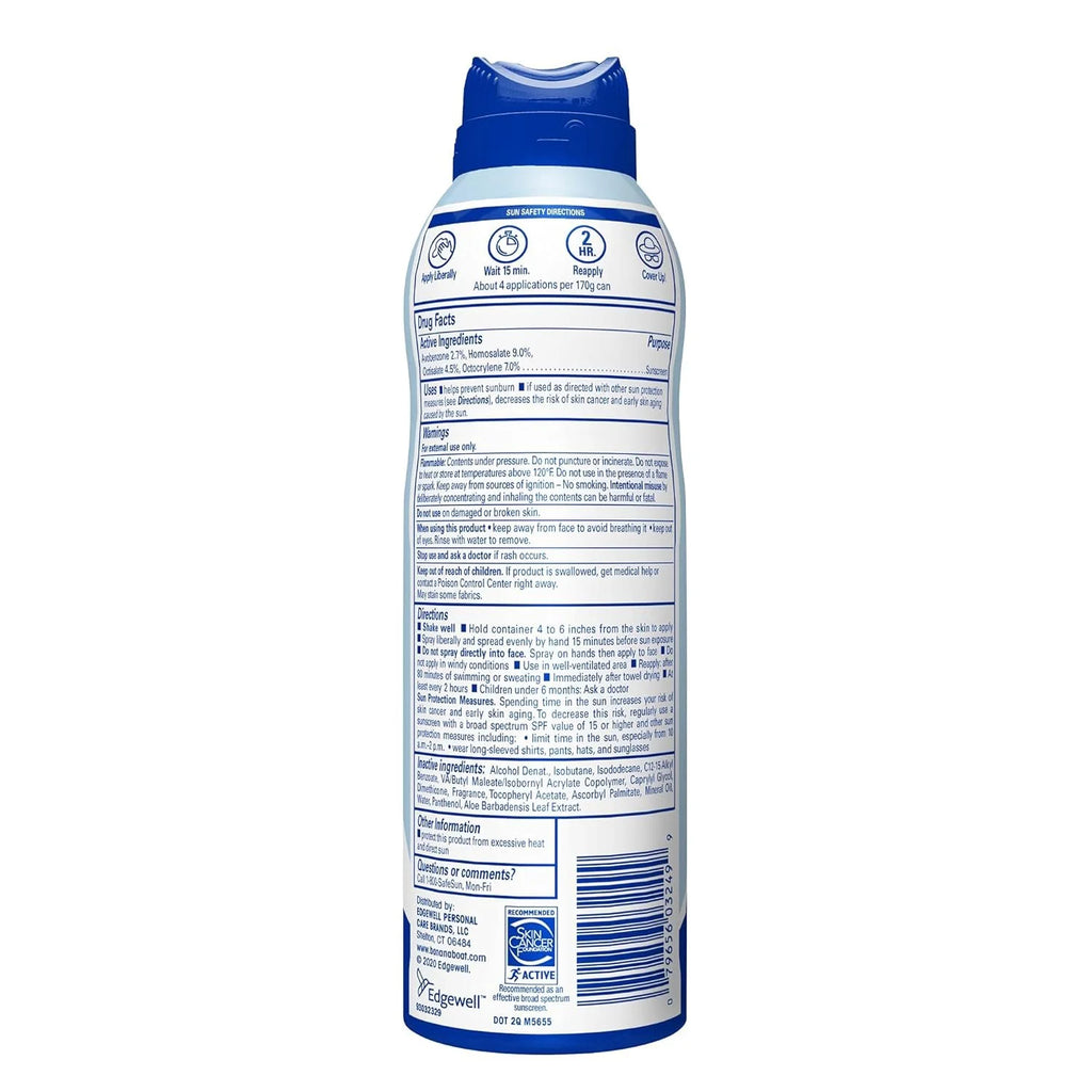 Spf#50+ Light As Air 6 Ounce Spray N9707