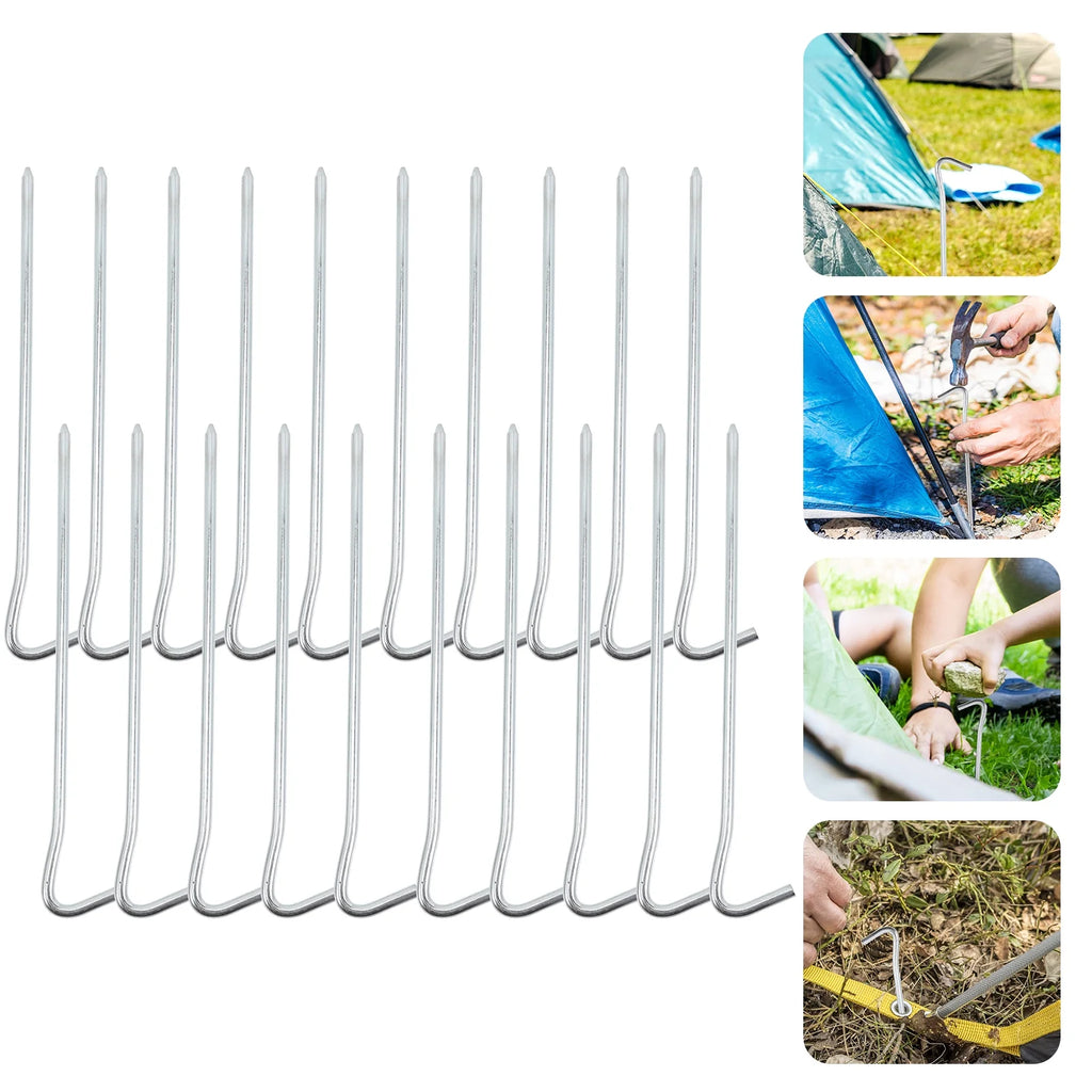 1 Set of Aluminum Tent Stakes T749061