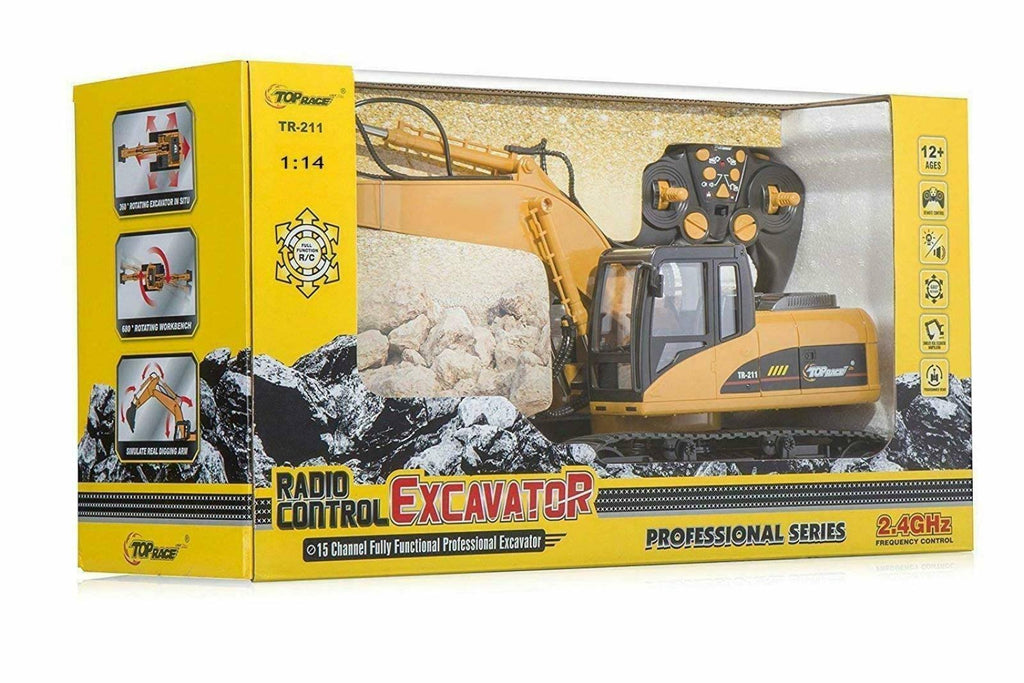 Metal Construction Toys RC Excavator I916