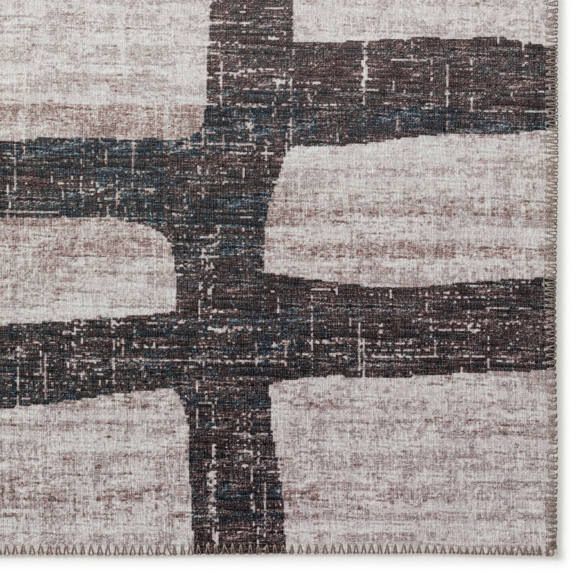 Grey 10' x 14' Non-Skid Area Rug P530018