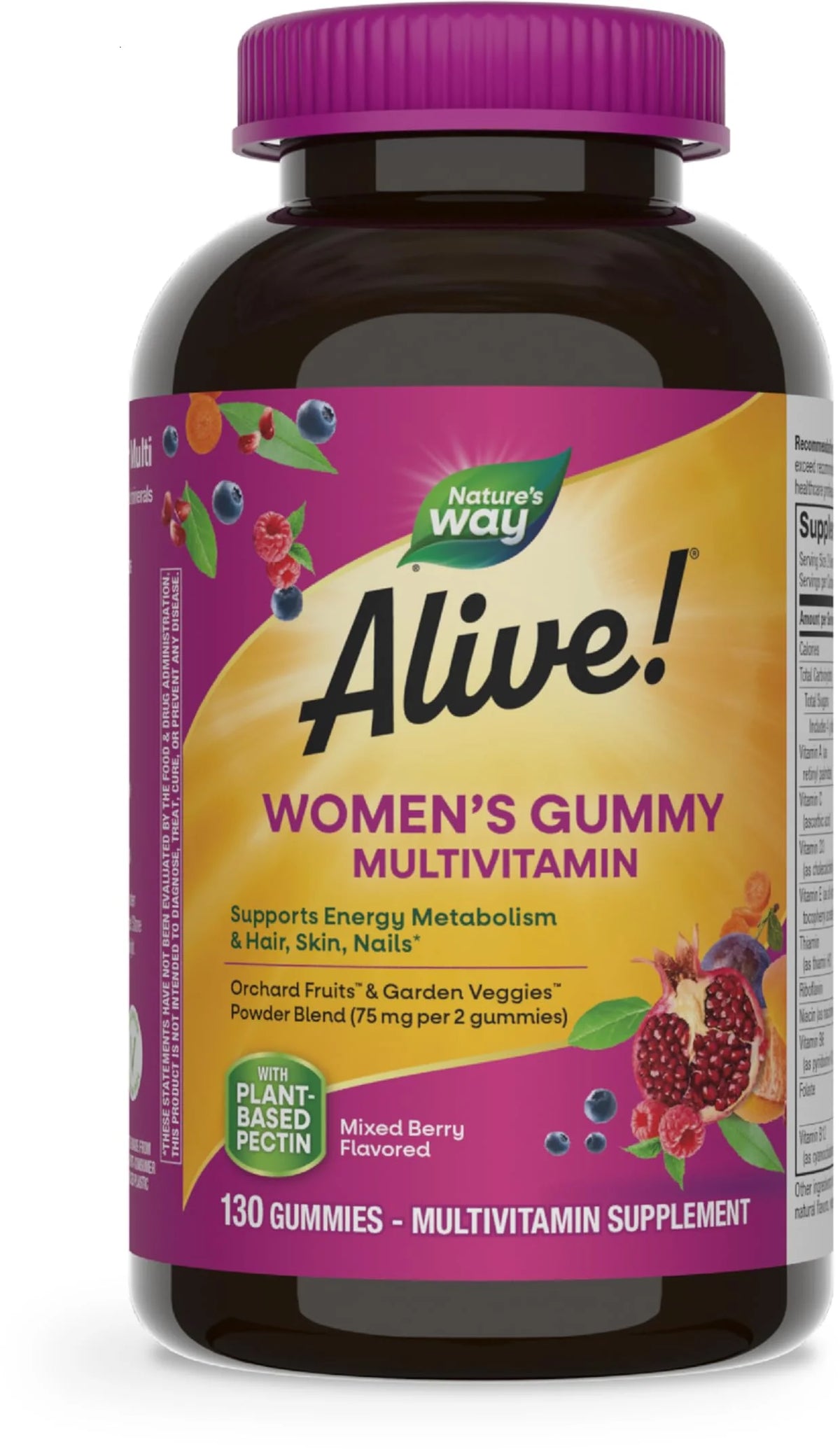 Mixed Berry 130 Gummies Multivitamins T49043