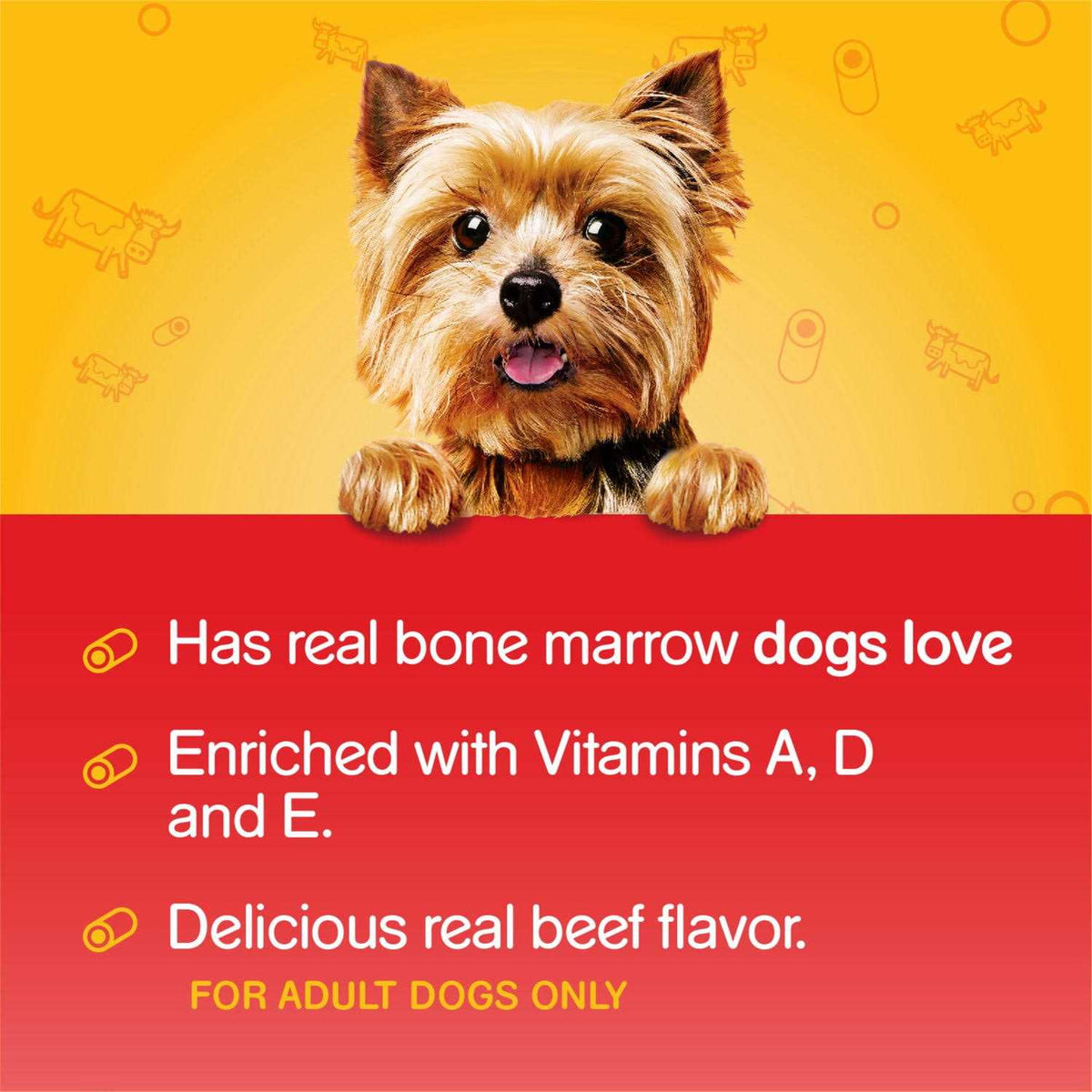 Beef Flavor Dog Treats D664