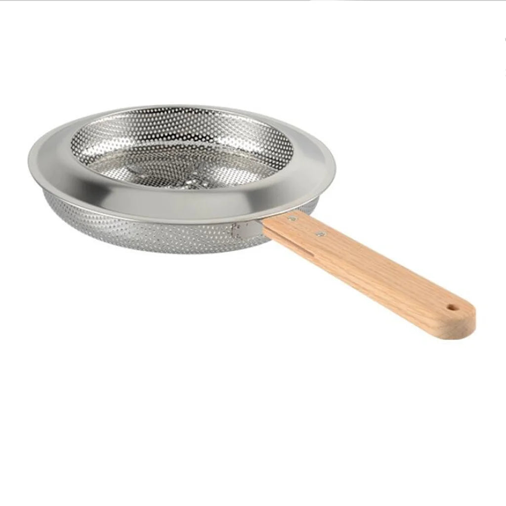 Stainless Steel Wooden Roaster K508768