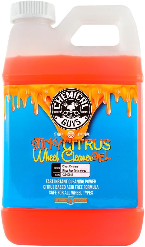 Sticky Citrus Gel Wheel & Rim Cleaner, 1 Gal, 128 fl. oz, Pack of 2 S360389