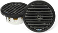 Black 6.5" Co-axial Speaker, 1 Pair N1133