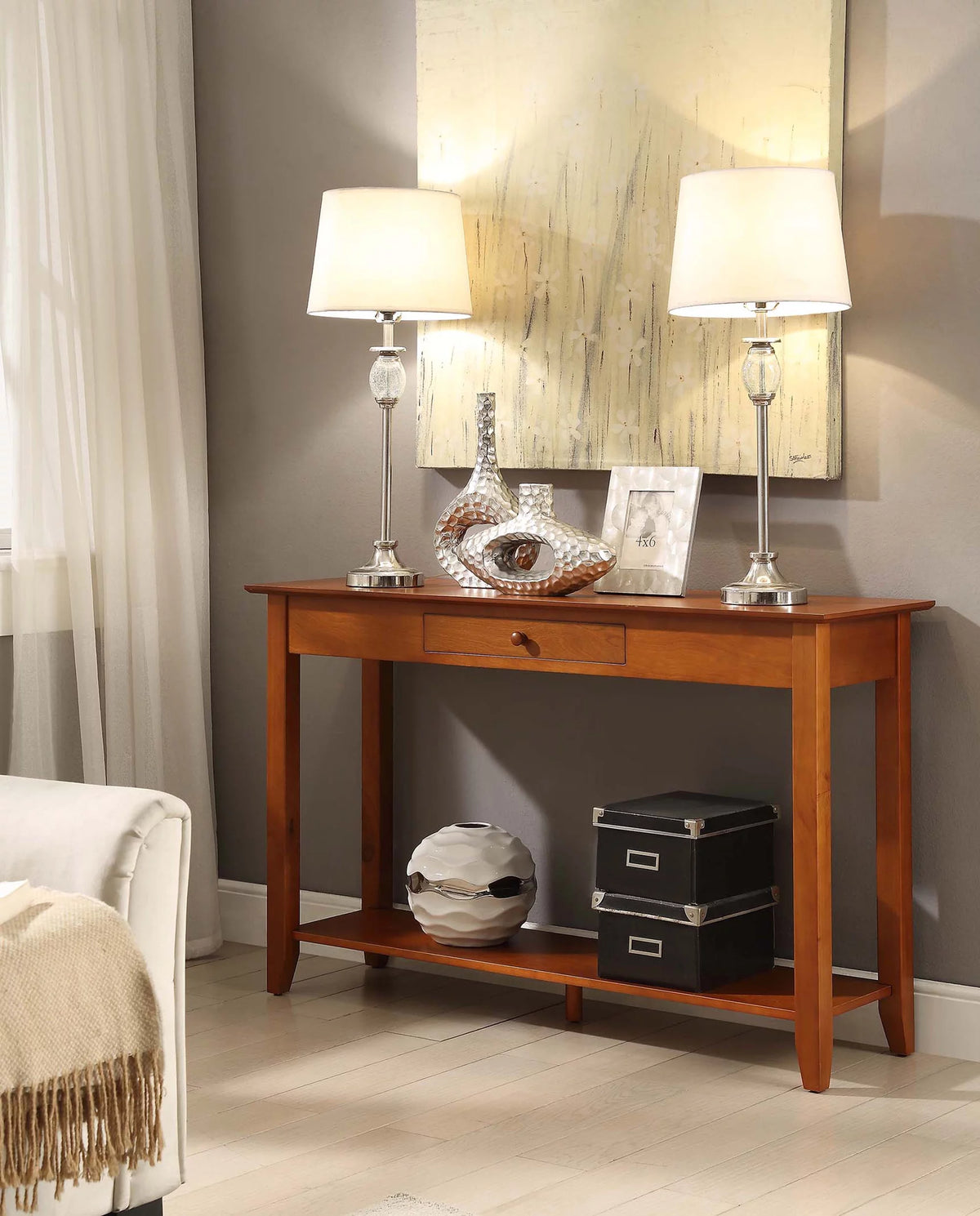 1 Drawer Console Table with Shelf C366166