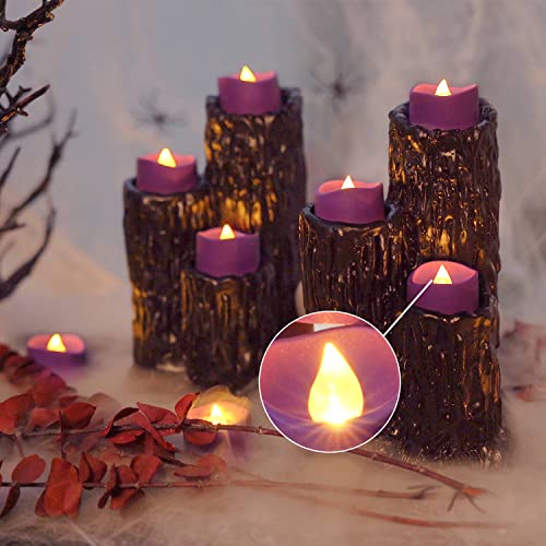 12-Pack Flameless LED Tea Lights Candles Battery Operated X57712