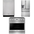 36 Gas Range, Refrigerator and Dishwasher J1245