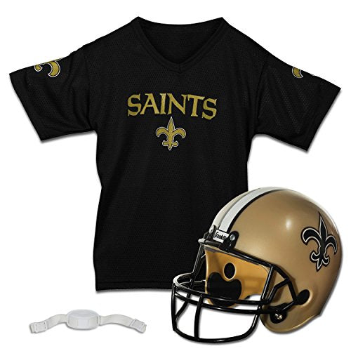 NFL Kids Helmet + Jersey Sets - Youth Uniform Set - Helmet, Jersey + Chinstrap A3568