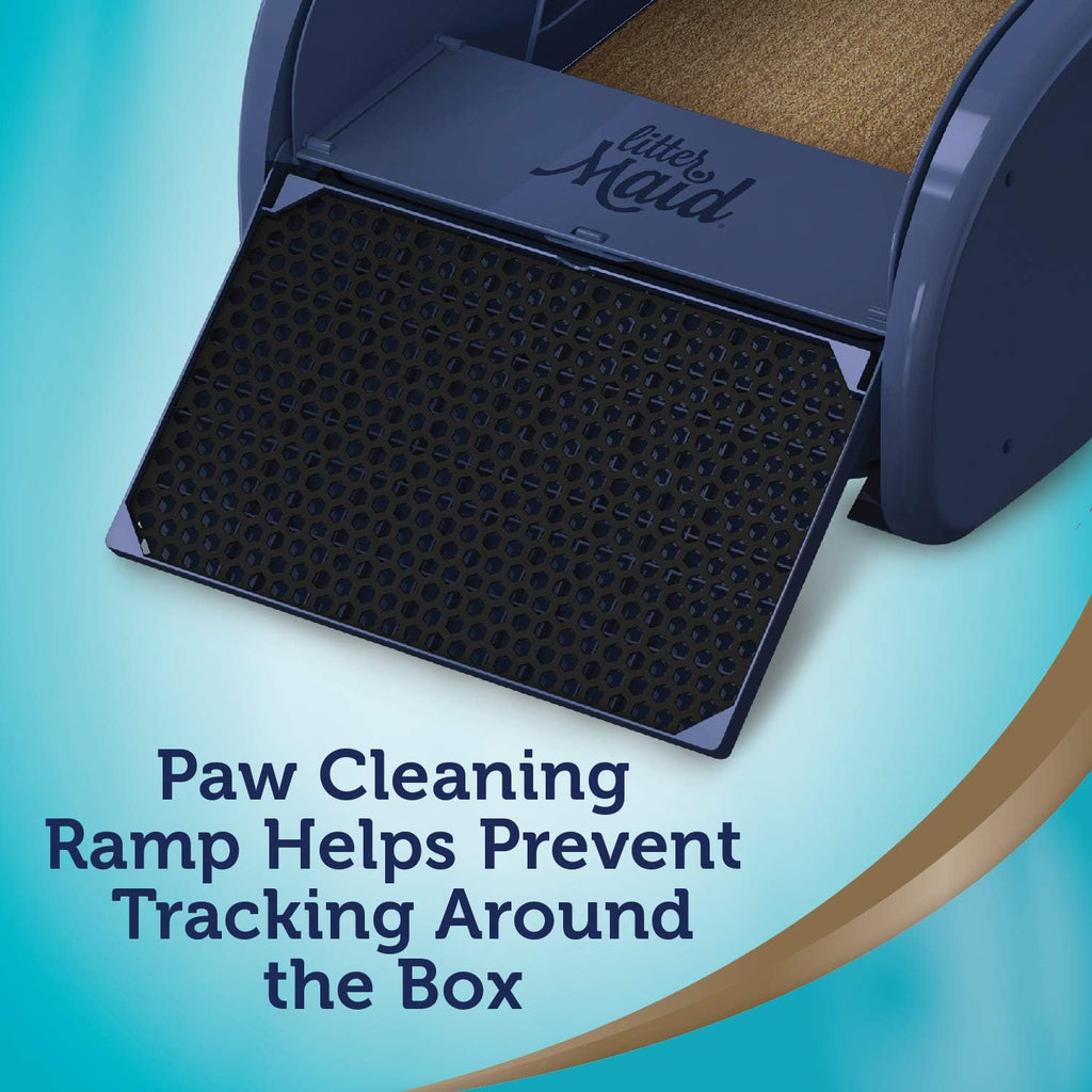 Single Cat Self-Cleaning Litter Box, Blue X5648