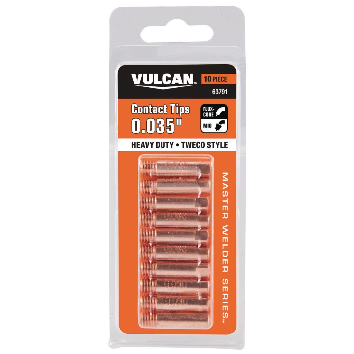 0.035 in. MIG Welding Contact Tips, 10-Pack X8812