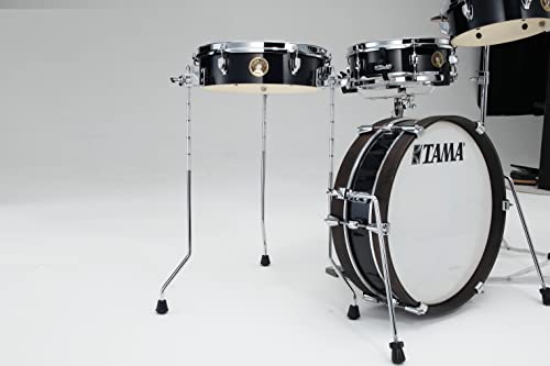 Hairline Black 4-piece Shell Pack with Snare Drum D198122