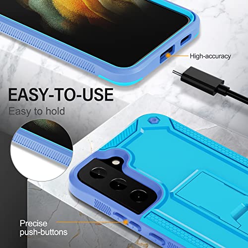 Black Rugged Shockproof Case with Kickstand for Samsung Galaxy S23 Ultra V20992