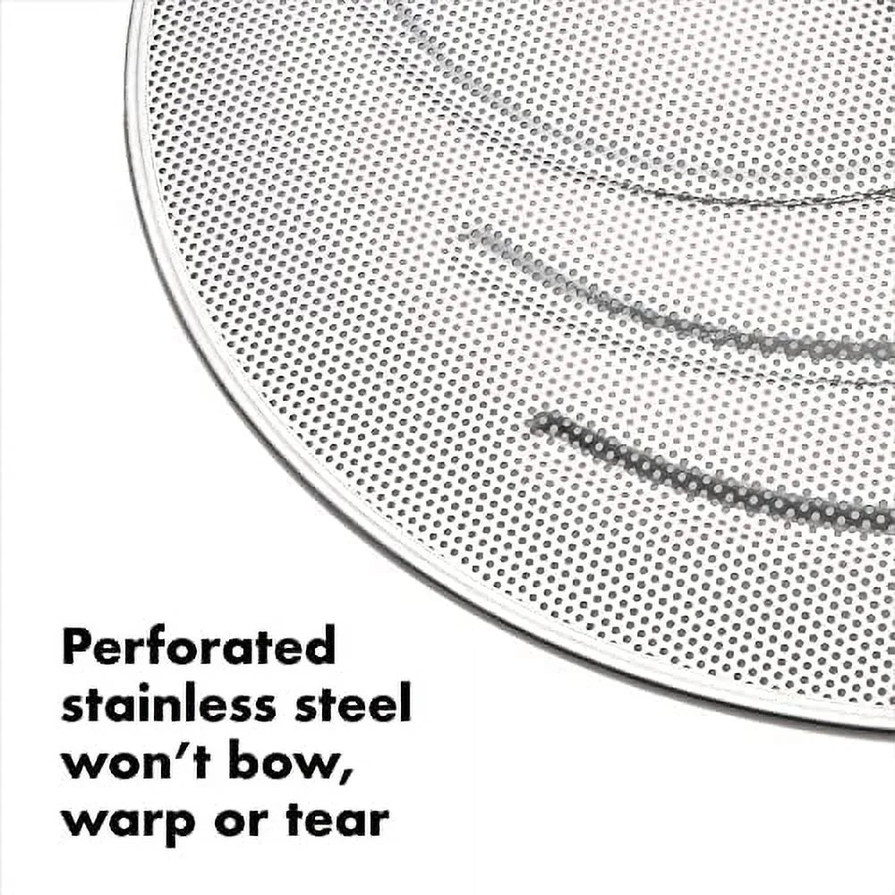 Stainless Steel Splatter Screen with Folding Handle I379400
