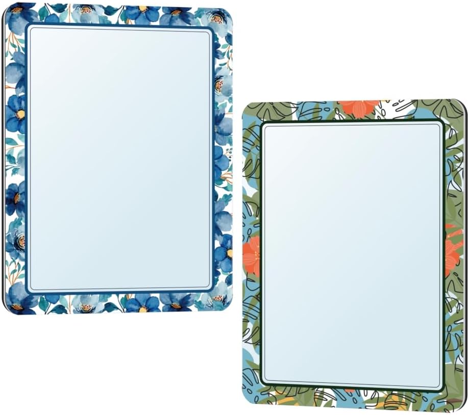 Magnetic Mirrors for Locker, 5 inch x 7 inch, 2 Pack P702