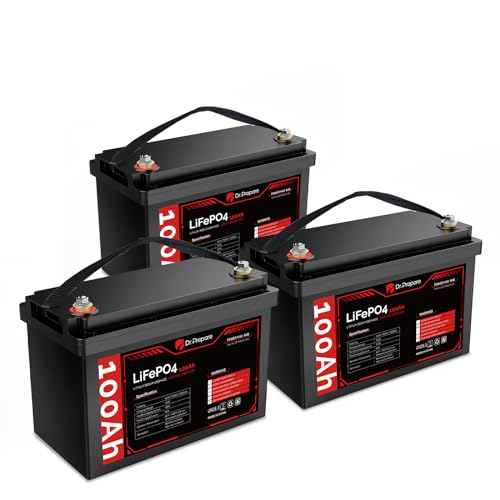 12V 100Ah LiFePO4 Battery (4 Pack) T61017