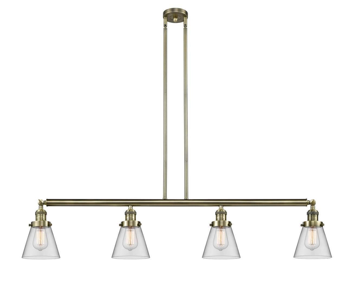 Antique Brass 4 Light Island Light F6315