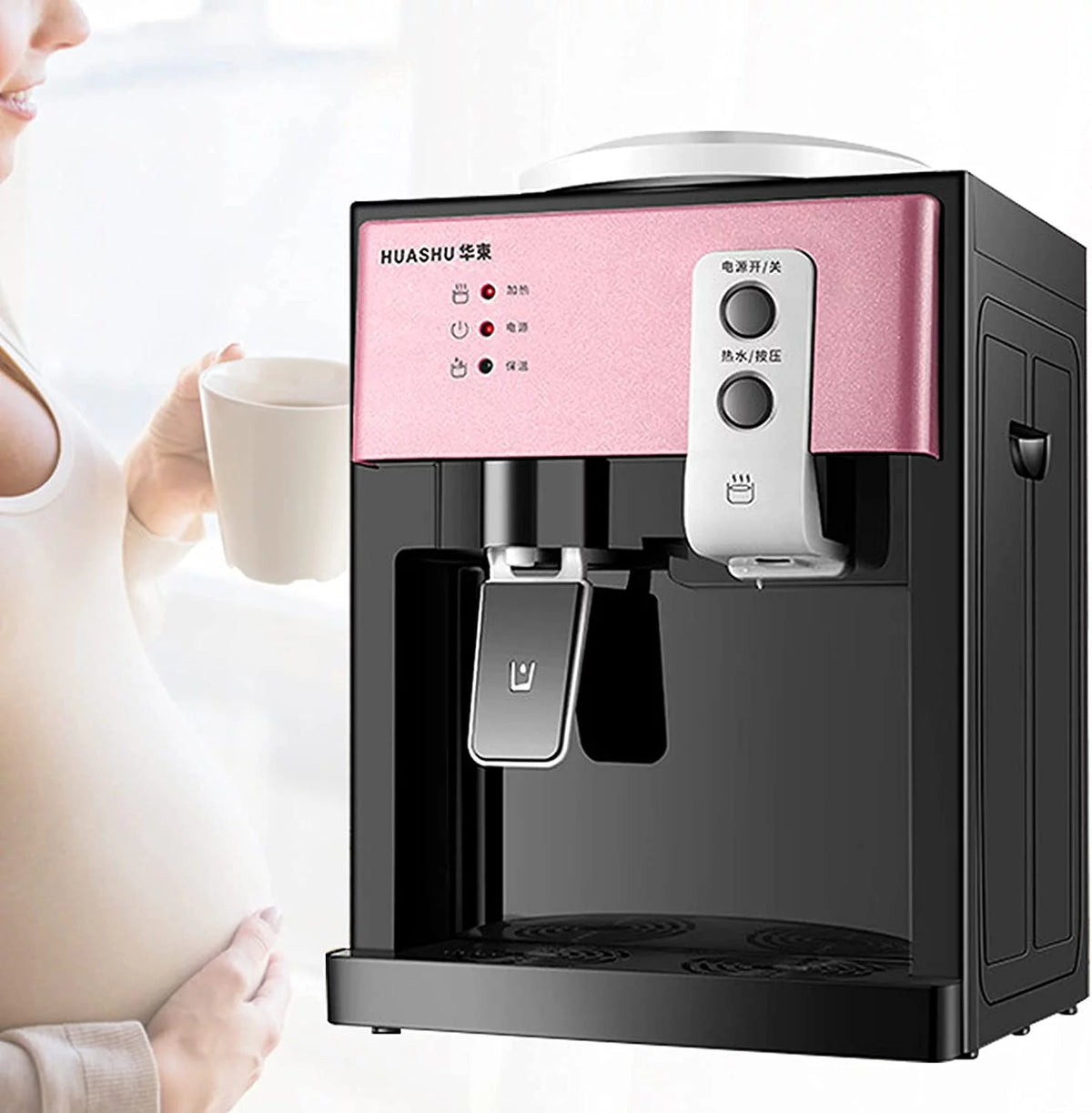 Electric Desktop Water Cooler Dispenser Q488060