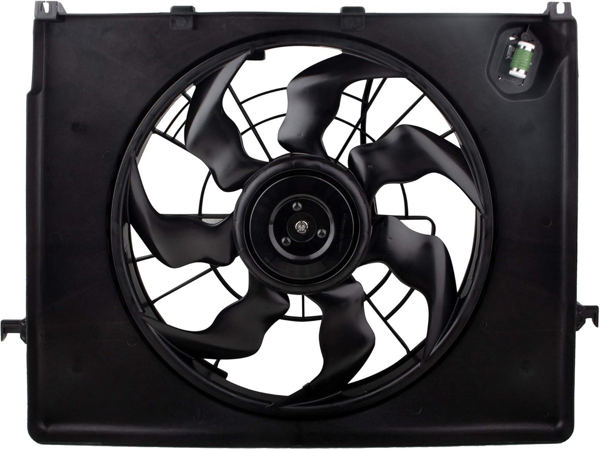 Radiator Condenser Cooling Fan Assembly R75954