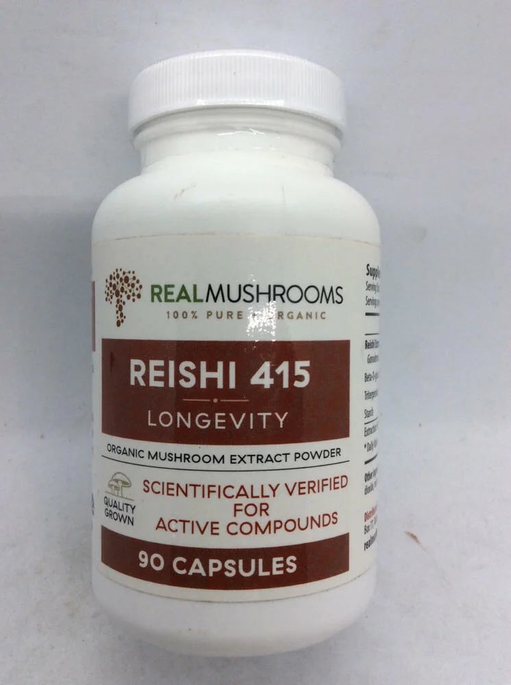 90ct Vegan Non-GMO Reishi Mushroom Capsules W931950