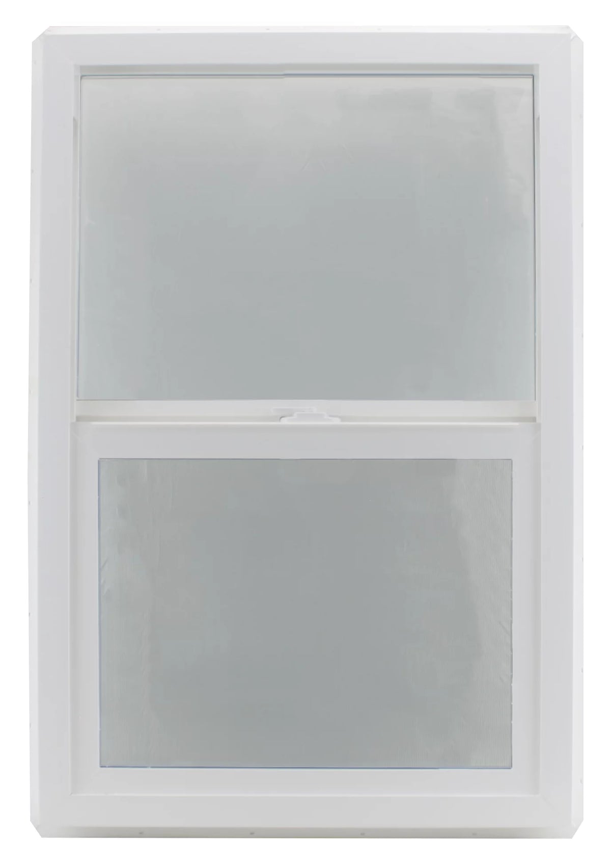 24" x 36" Double Pane Vinyl Clear Tempered Glass Low-E PVC Frame Vertical Slide Window Z4411