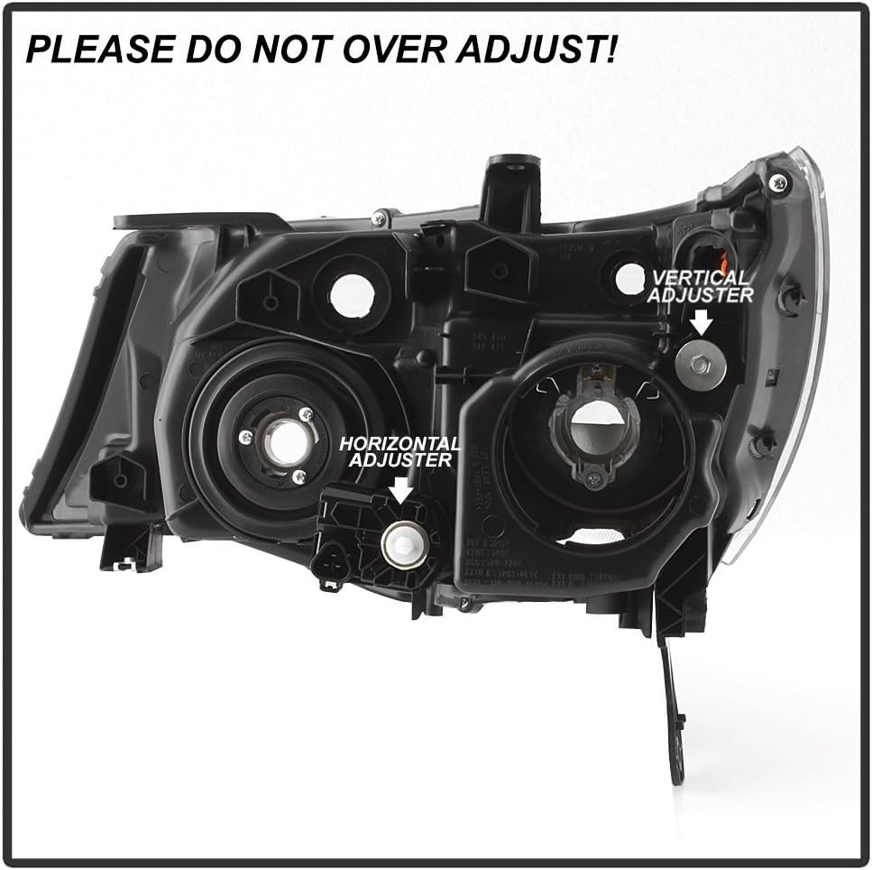 2007-2009 Acura MDX Replacement Headlamps Driver & Passenger Side D108