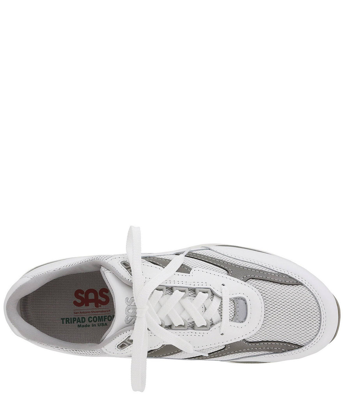Gray Mesh Men's Shoes T773751