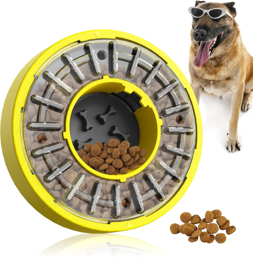 Interactive Slow Feeder Treat Dispenser Dog Puzzle Toy W803370