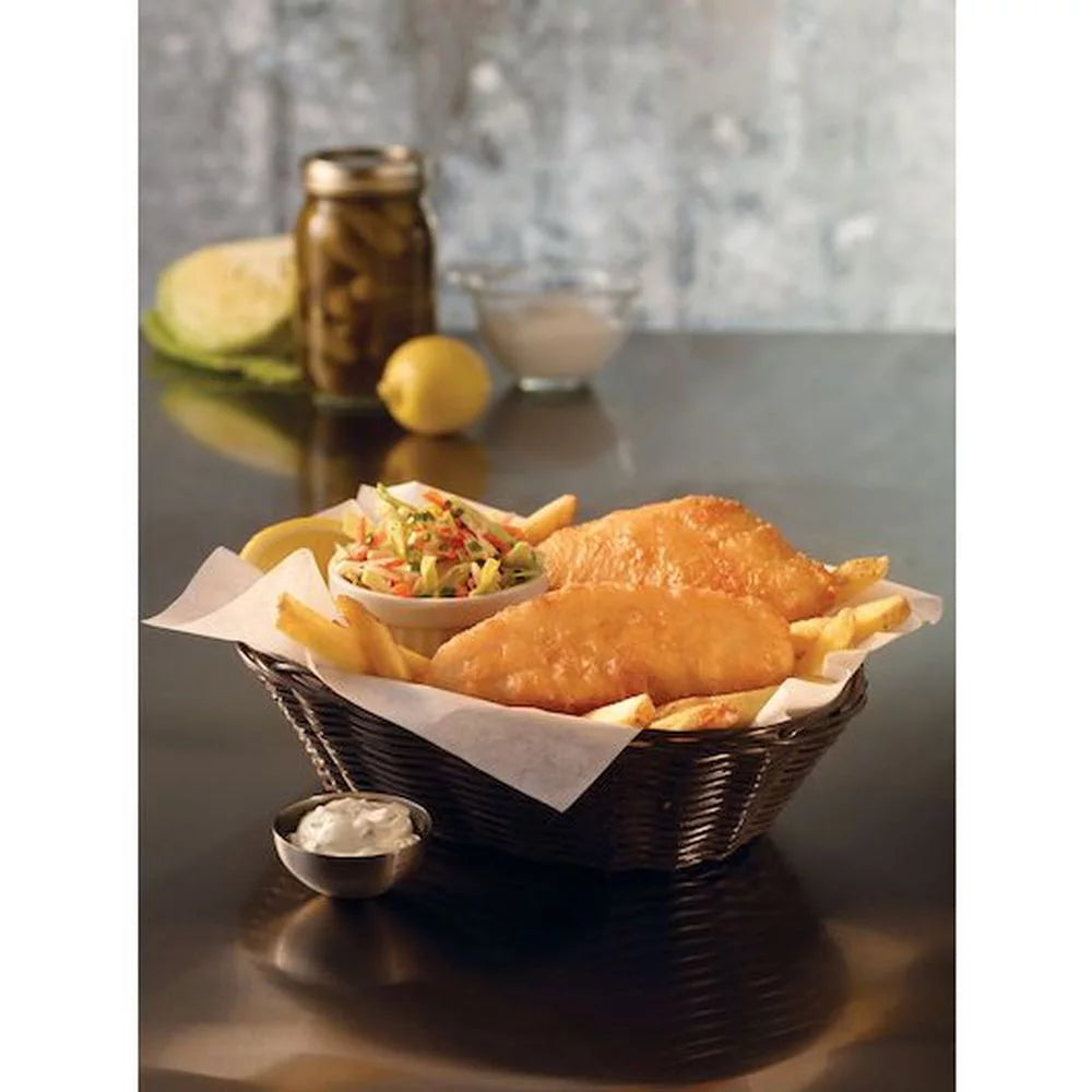 Boneless Battered Oven Ready Cod Fillet Portions, 10 Pound H62010
