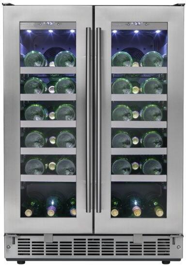 24 in. 42 Bottle Dual-Zone Wine Cooler X290330