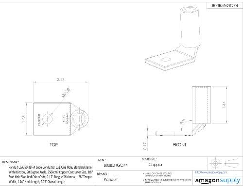 350Kcmil 3/8 Stud Lug R656364