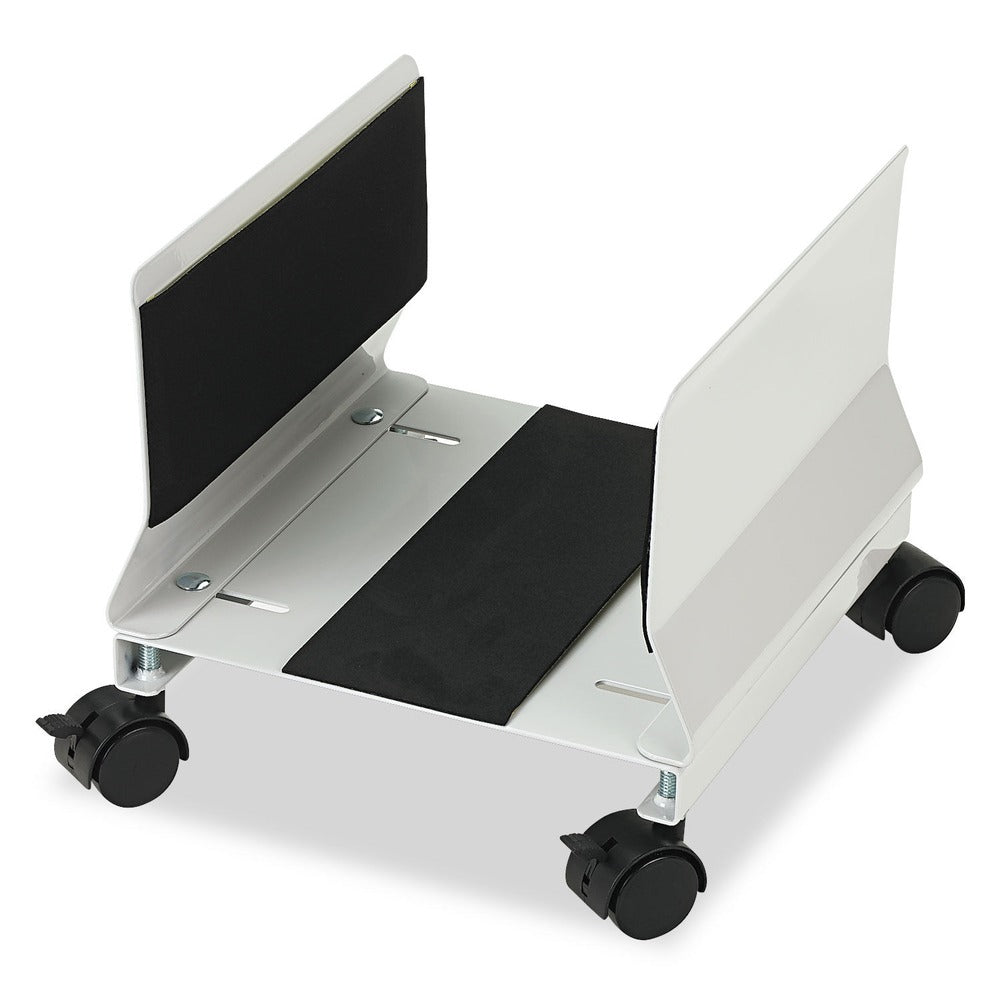 Metal Mobile Cpu Stand, Light Gray N560