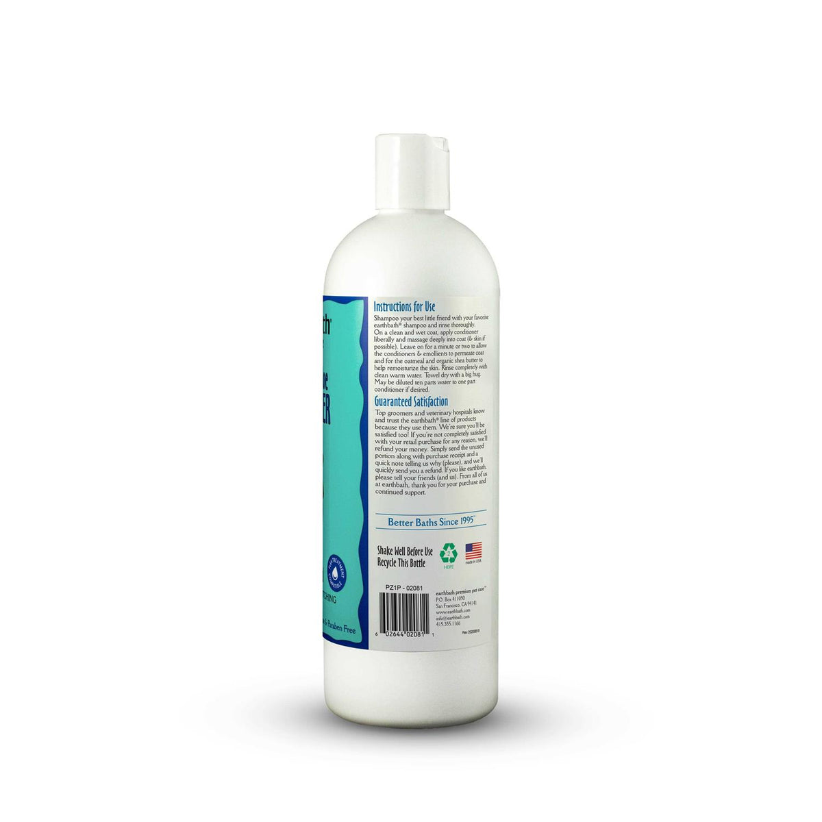 Oatmeal & Aloe Conditioner Z3602