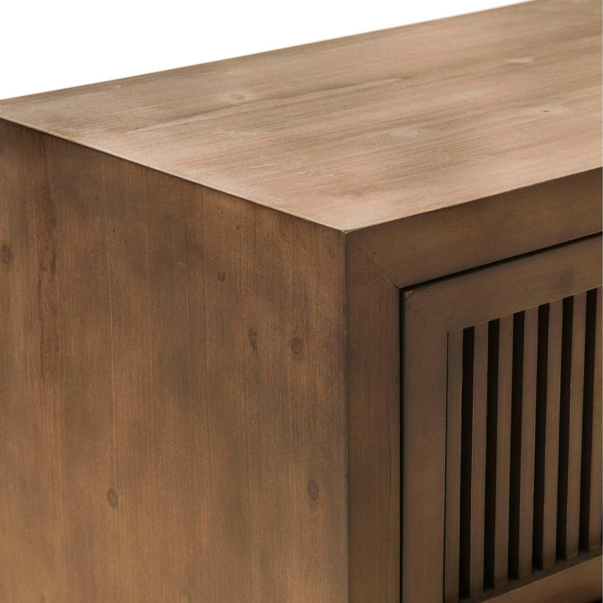 2 Drawer Cabinet Brown E7144