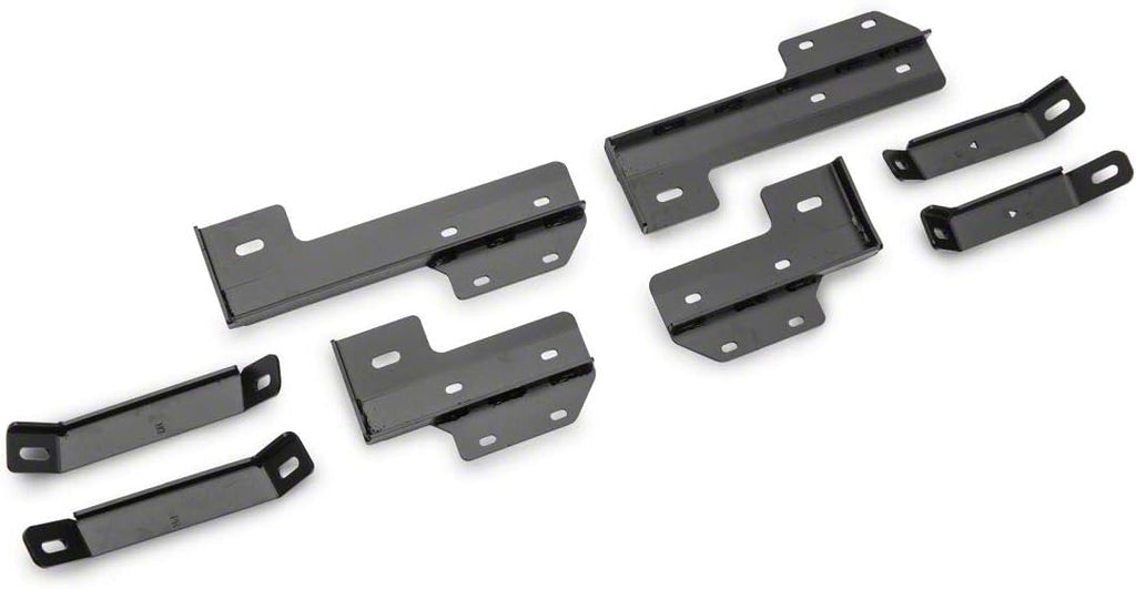 4-Inch Oval Bent End Side Step Bars J62855