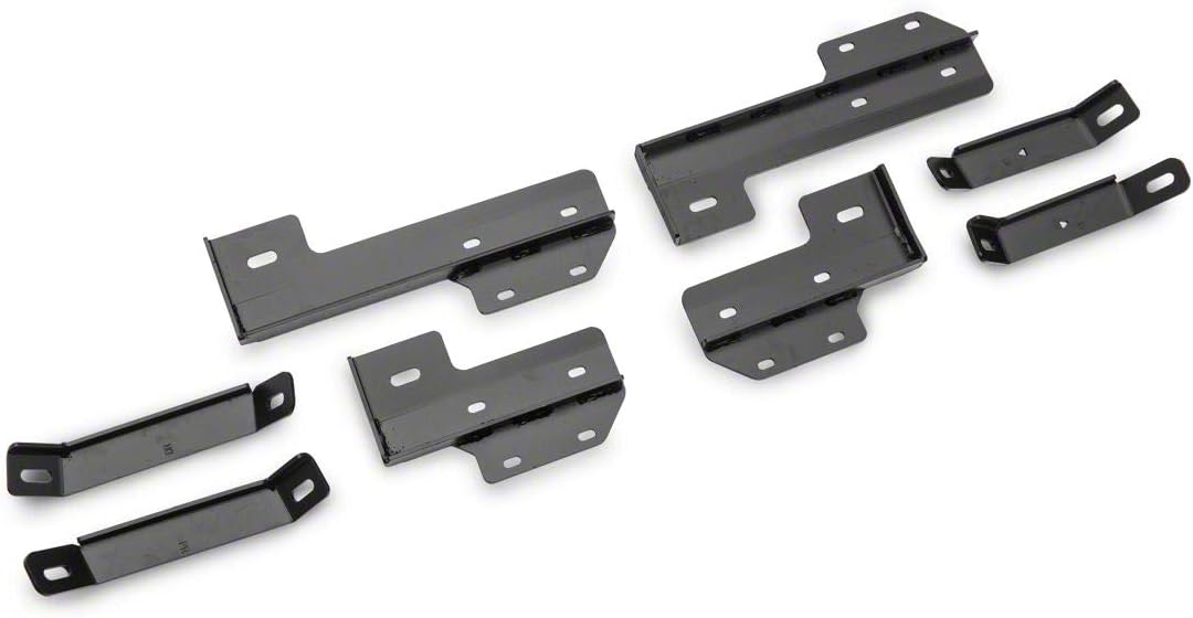 4-Inch Oval Bent End Side Step Bars J62855