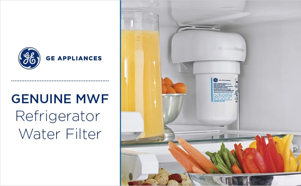 6 Pack MWF Water Filter Cartridge for GE Refrigerators S726