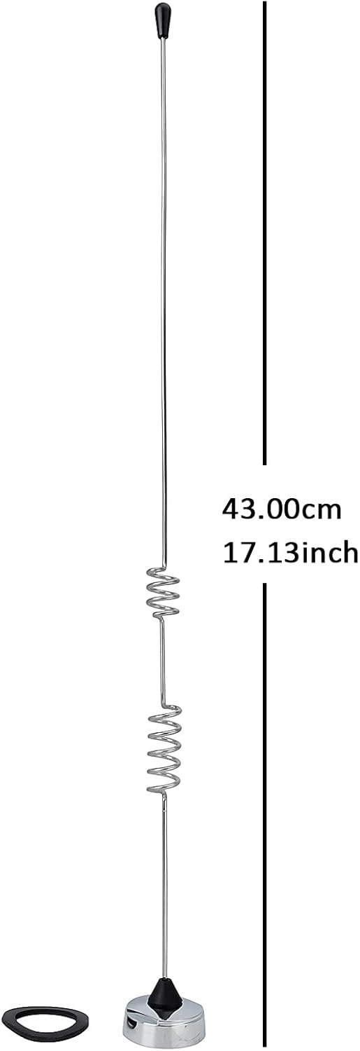Dual-Band NMO Antenna VHF 144Mhz UHF 430MHz with Coax Cable S361180