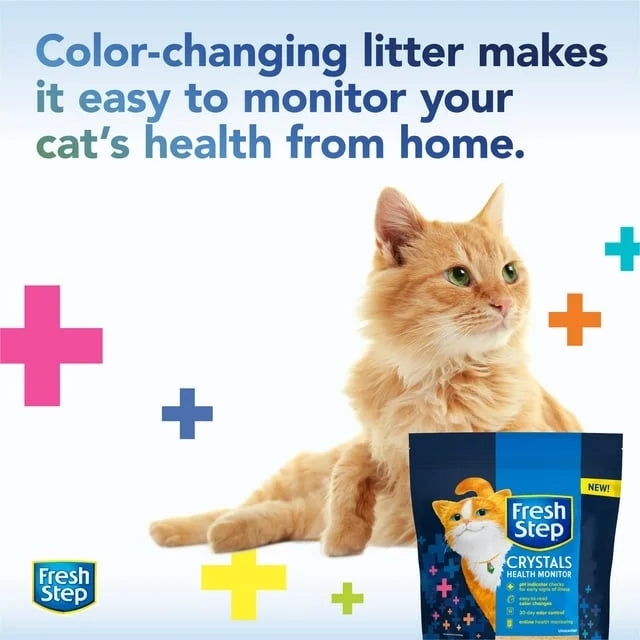 Unscented 14 lbs Crystal Cat Litter T991