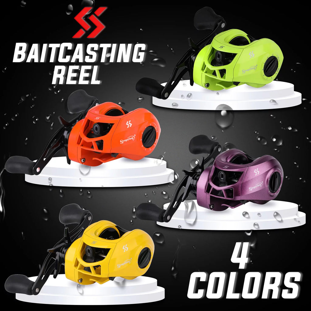 7.1:1 High Speed Baitcasting Fishing Reel B970900
