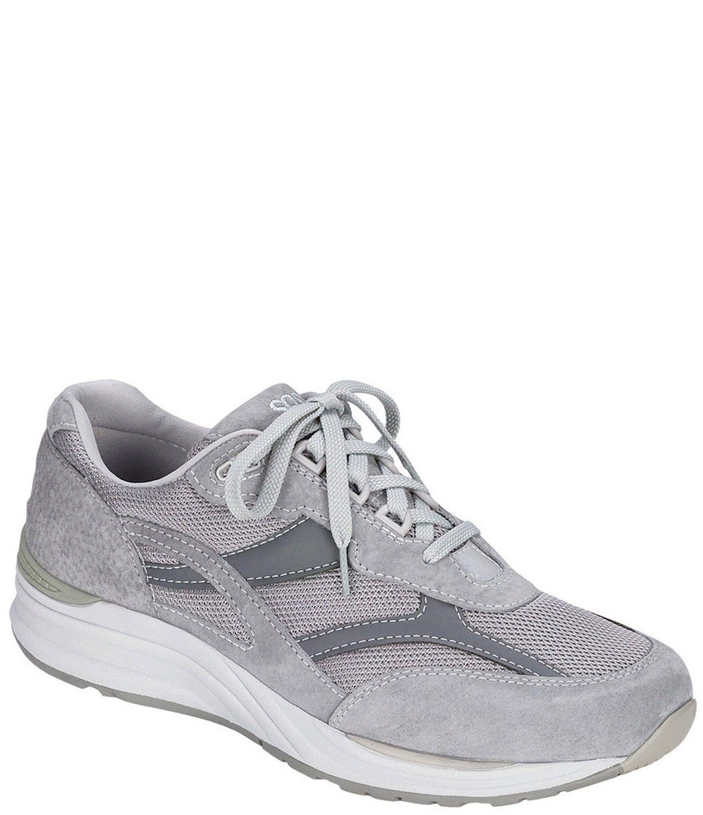 Gray Mesh Men's Shoes T773751