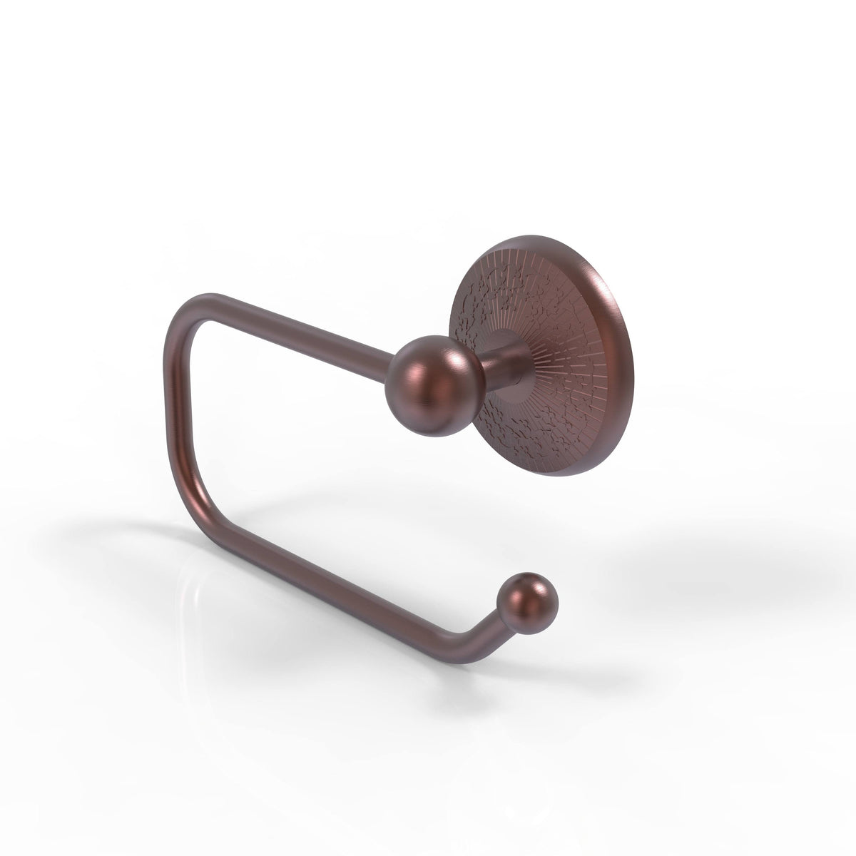 Matte White Toilet Tissue Holder Q26641