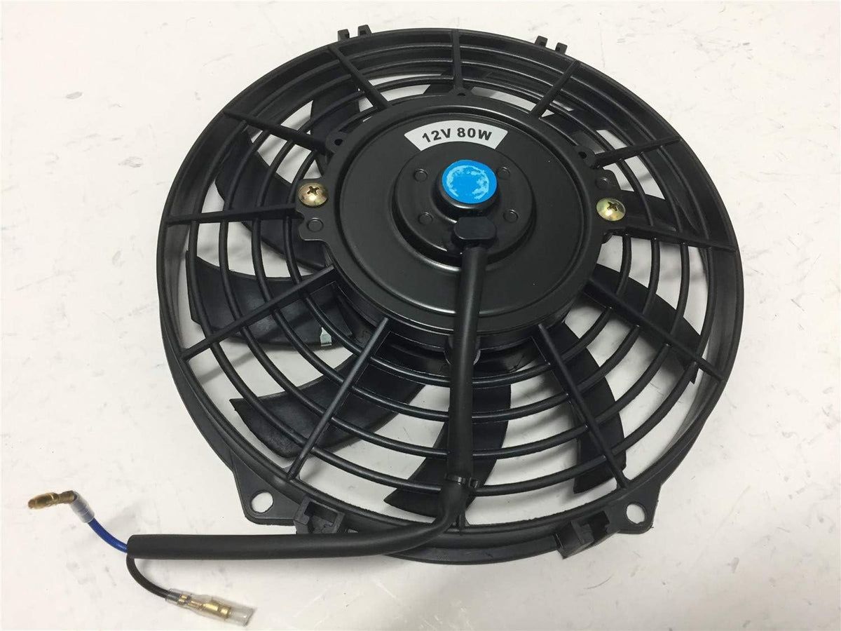 9 inch Pack of 2 Slim Electric Radiator Cooling Fan with Mounting Kit L9492