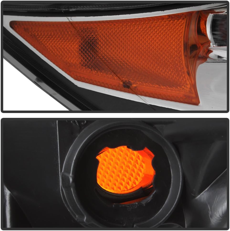 2007-2009 Acura MDX Replacement Headlamps Driver & Passenger Side D108